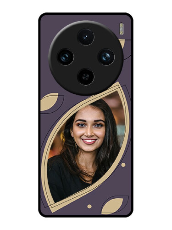 Custom Vivo X100 Pro 5G Custom Glass Phone Case - Falling Leaf Design