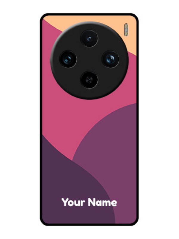 Custom Vivo X100 Pro 5G Custom Glass Phone Case - Mixed Multi - Colour Abstract Art Design