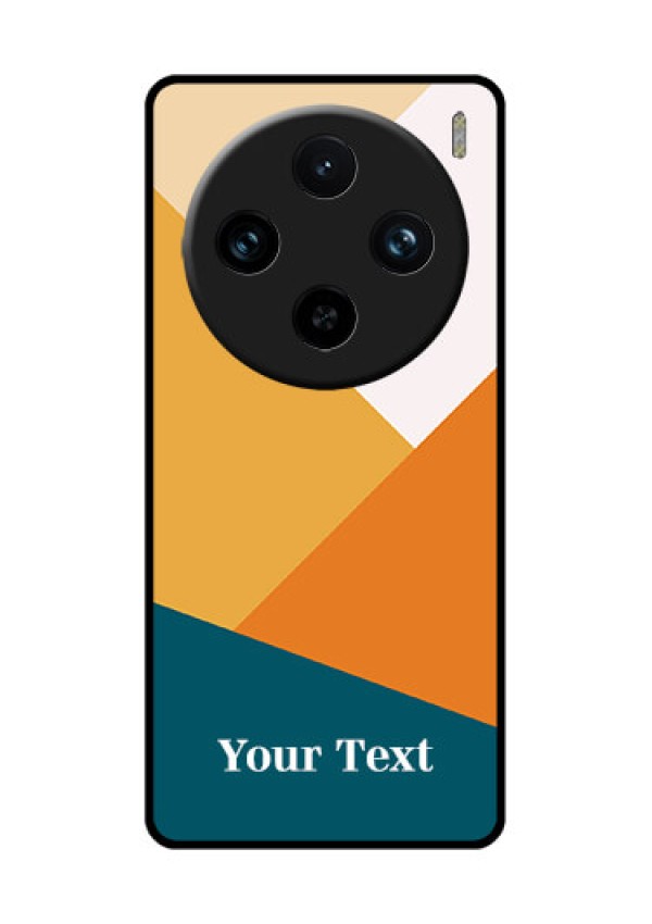 Vivo X100 Pro 5G Custom Glass Phone Case - Stacked Multi - Colour Design