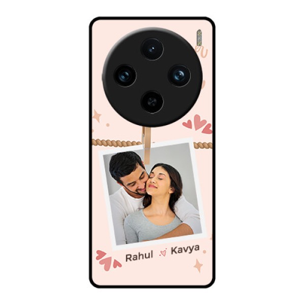 Vivo X100 Pro 5G Custom Glass Phone Case - Forever And Ever Love Design