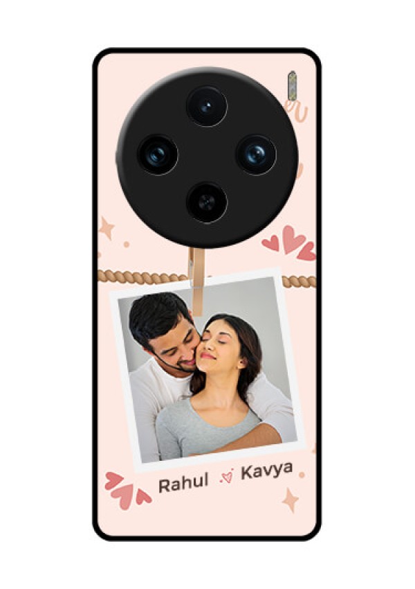 Vivo X100 Pro 5G Custom Glass Phone Case - Forever And Ever Love Design