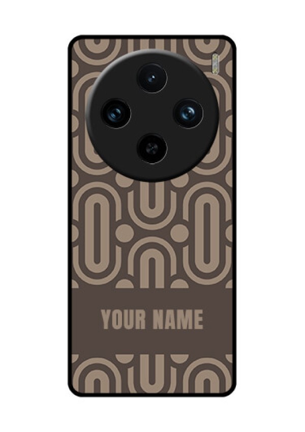 Vivo X100 Pro 5G Custom Glass Phone Case - Captivating Zero Pattern Design