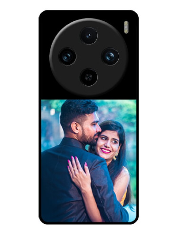 Custom Vivo X100 Pro 5G Custom Glass Phone Case - Upload Full Picture With Custom Color Design