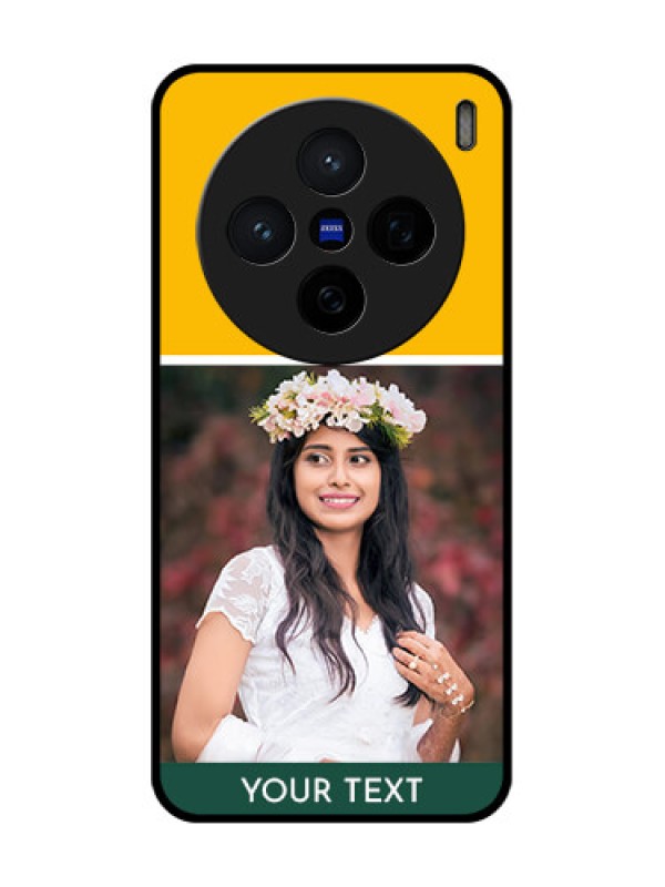 Custom Vivo X200 5G Custom Glass Phone CaseLove You Design