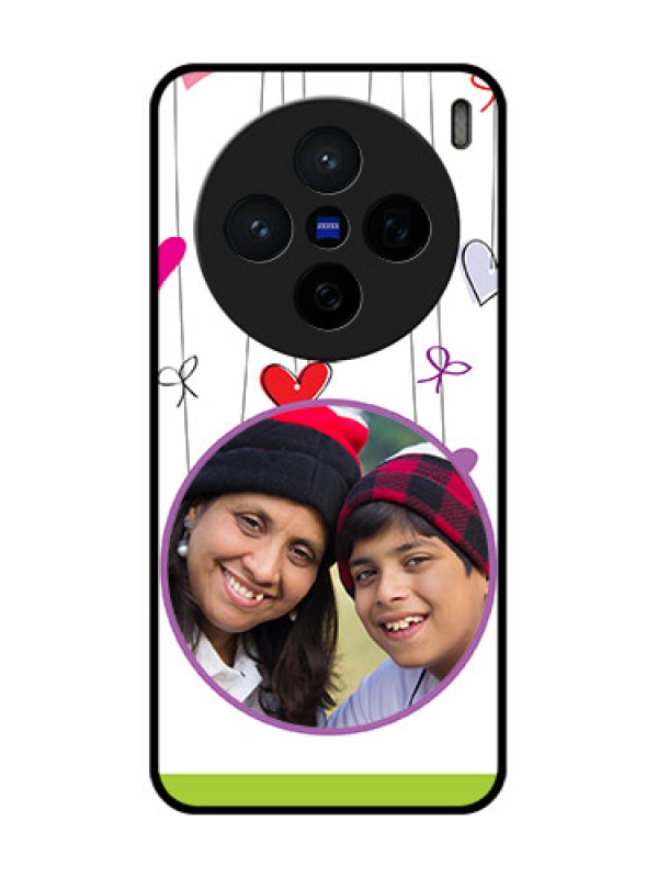 Custom Vivo X200 5G Custom Glass Phone CaseCute Kids Phone Case Design