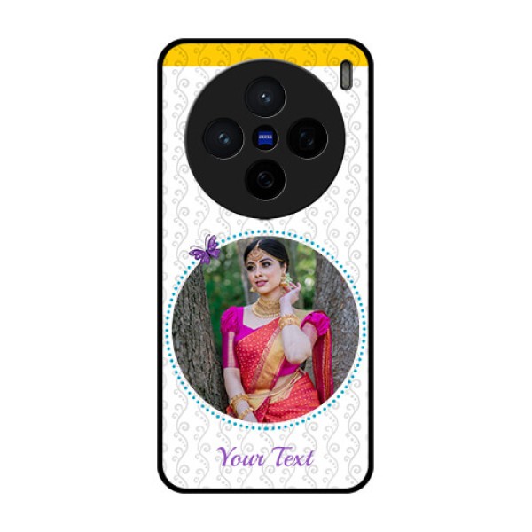 Vivo X200 5G Custom Glass Phone CaseGirls Premium Case Design