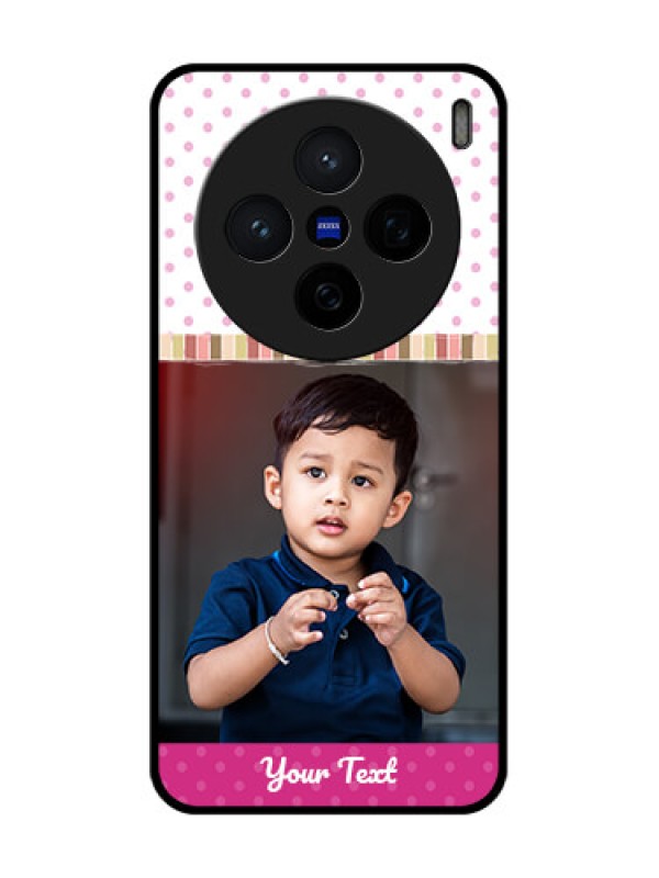 Custom Vivo X200 5G Custom Glass Phone CaseCute Girls Cover Design