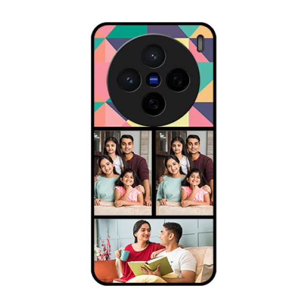 Vivo X200 5G Custom Glass Phone CaseBulk Pic Upload Design