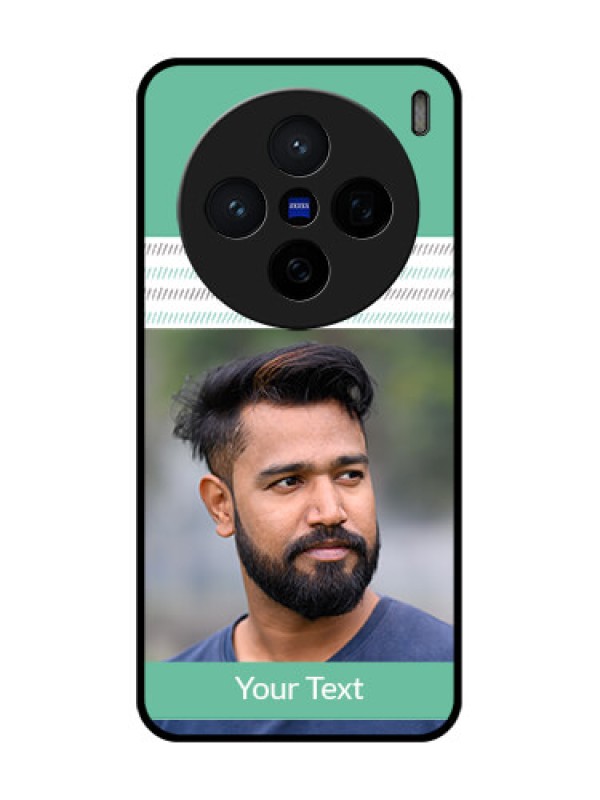 Custom Vivo X200 5G Custom Glass Phone CasePremium Cases For Girls