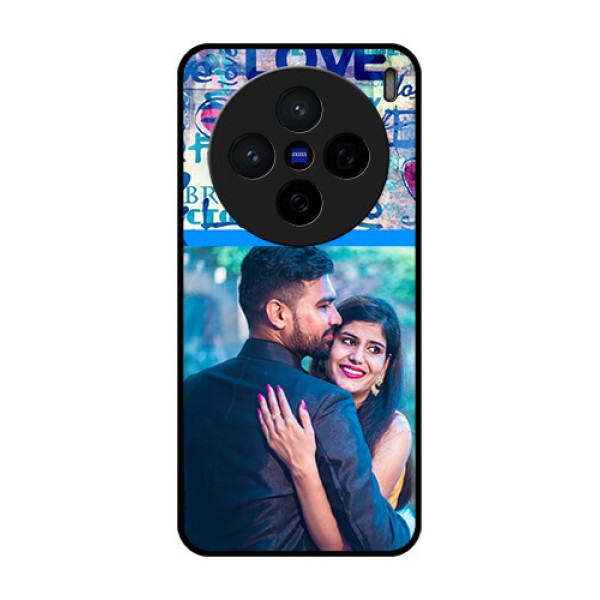 Vivo X200 5G Custom Glass Phone CaseColorful Love Design