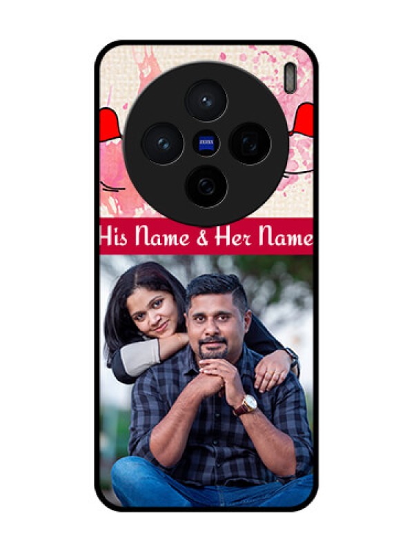 Custom Vivo X200 5G Custom Glass Phone CaseYou And Me Case Design