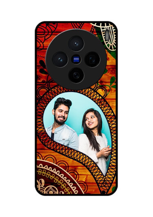 Vivo X200 5G Custom Glass Phone CaseAbstract Colorful Design