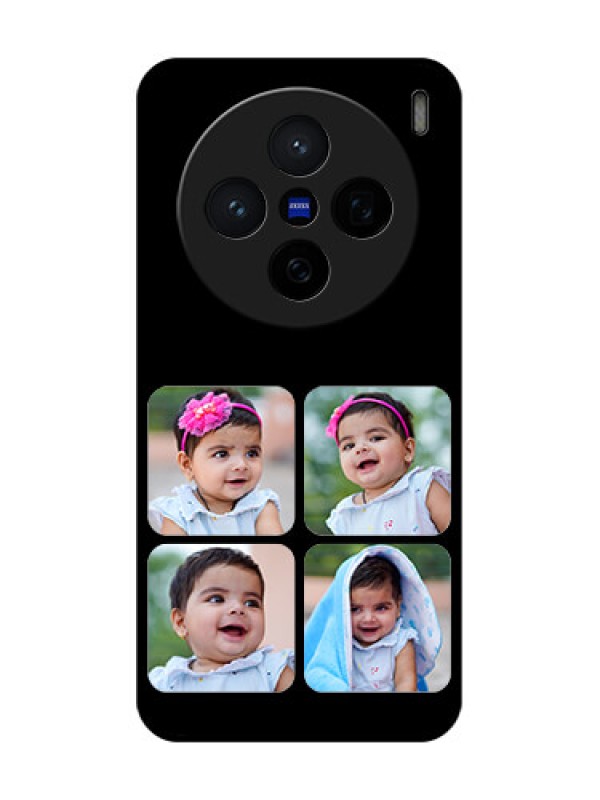 Custom Vivo X200 5G Custom Glass Phone CaseMultiple Pictures Design