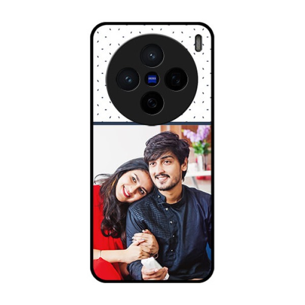 Vivo X200 5G Custom Glass Phone CasePremium Dot Design