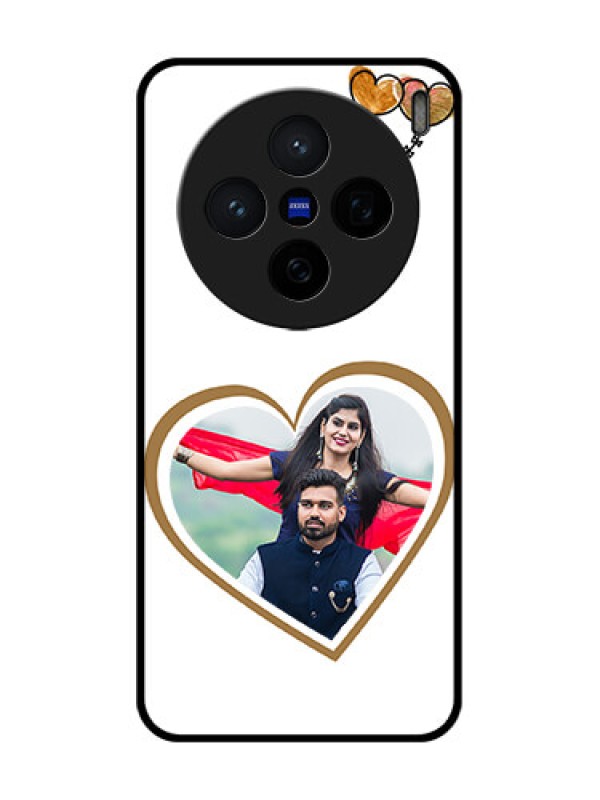 Custom Vivo X200 5G Custom Glass Phone CaseYou and Me Design