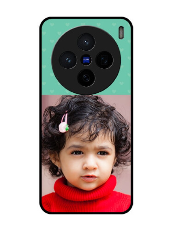 Custom Vivo X200 5G Custom Glass Phone CaseLovers Picture Design