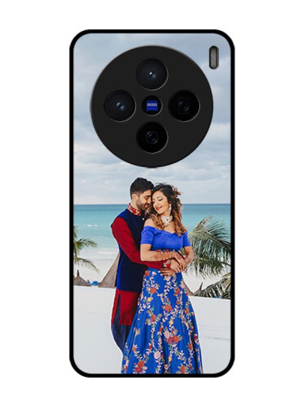 Custom Vivo X200 5G Custom Glass Phone CaseUpload Full Picture Design