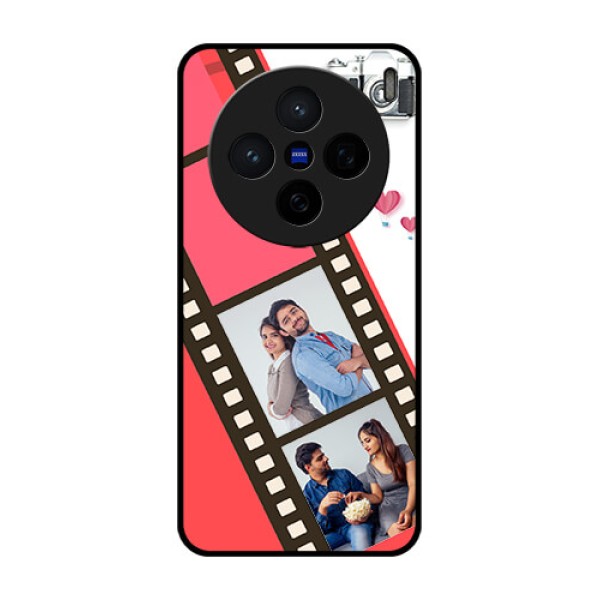 Vivo X200 5G Custom Glass Phone Case3 Image Holder With Film Reel Vivo X200 5G Custom Glass Phone Case3 Image Holder With Film Reel
