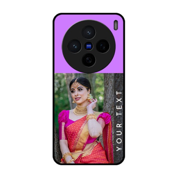 Vivo X200 5G Custom Glass Phone CaseBirthday Icons Design