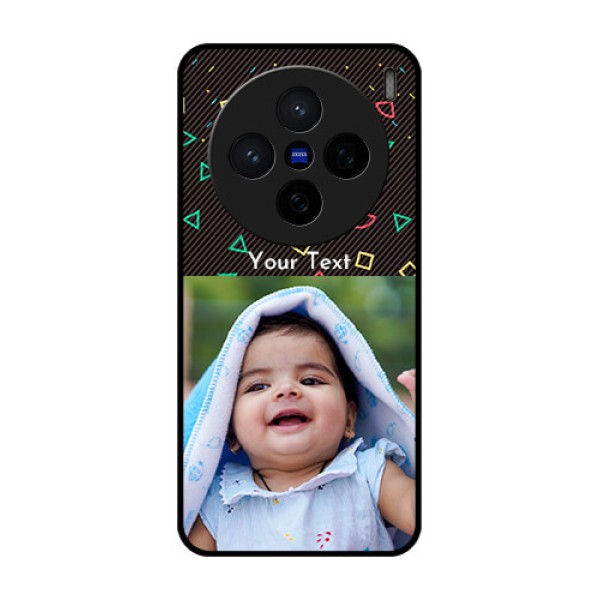 Vivo X200 5G Custom Glass Phone CaseWith Confetti Birthday Design Vivo X200 5G Custom Glass Phone CaseWith Confetti Birthday Design