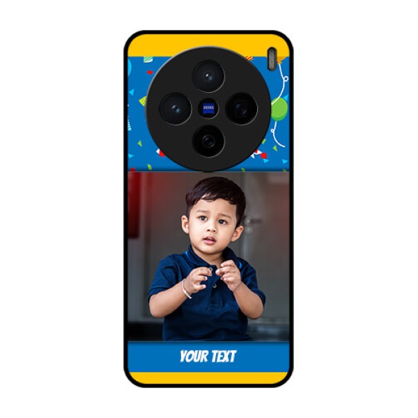 Vivo X200 5G Custom Glass Phone CaseBirthday Wishes Design