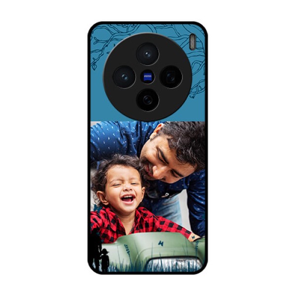 Vivo X200 5G Custom Glass Phone CaseBest Dad Design