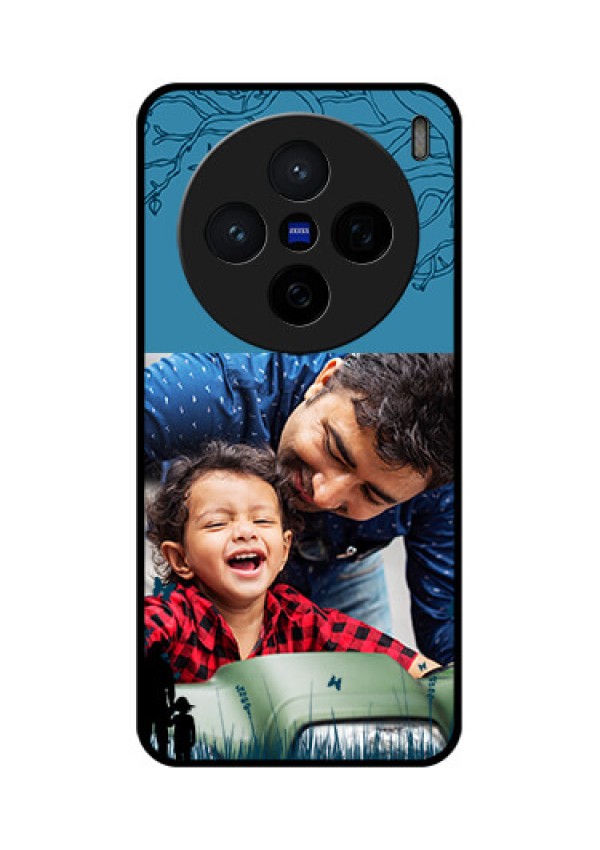 Vivo X200 5G Custom Glass Phone CaseBest Dad Design