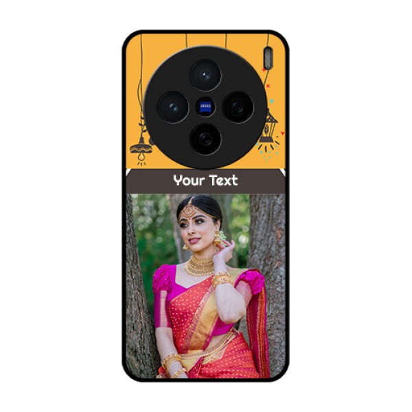 Vivo X200 5G Custom Glass Phone CaseWith Family Picture And Icons Vivo X200 5G Custom Glass Phone CaseWith Family Picture And Icons