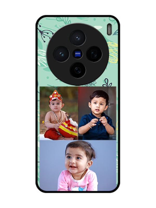 Custom Vivo X200 5G Custom Glass Phone CaseForever Family Design