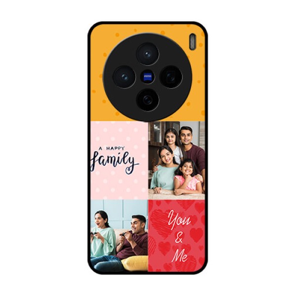 Vivo X200 5G Custom Glass Phone CaseImages With Quotes Design