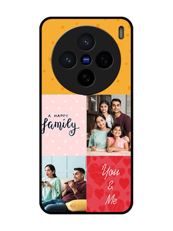 Custom Vivo X200 5G Custom Glass Phone CaseImages With Quotes Design