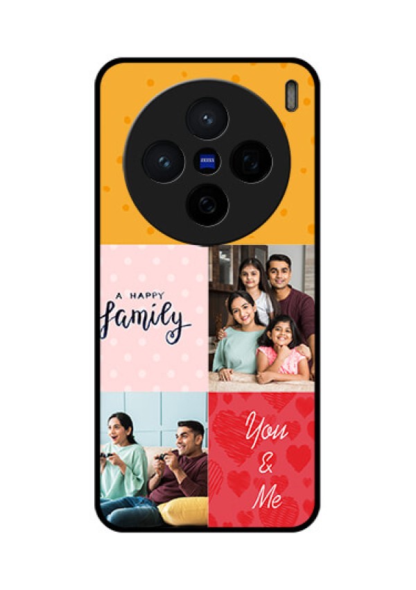 Vivo X200 5G Custom Glass Phone CaseImages With Quotes Design