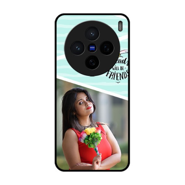 Vivo X200 5G Custom Glass Phone CaseFriends Picture Icon Design