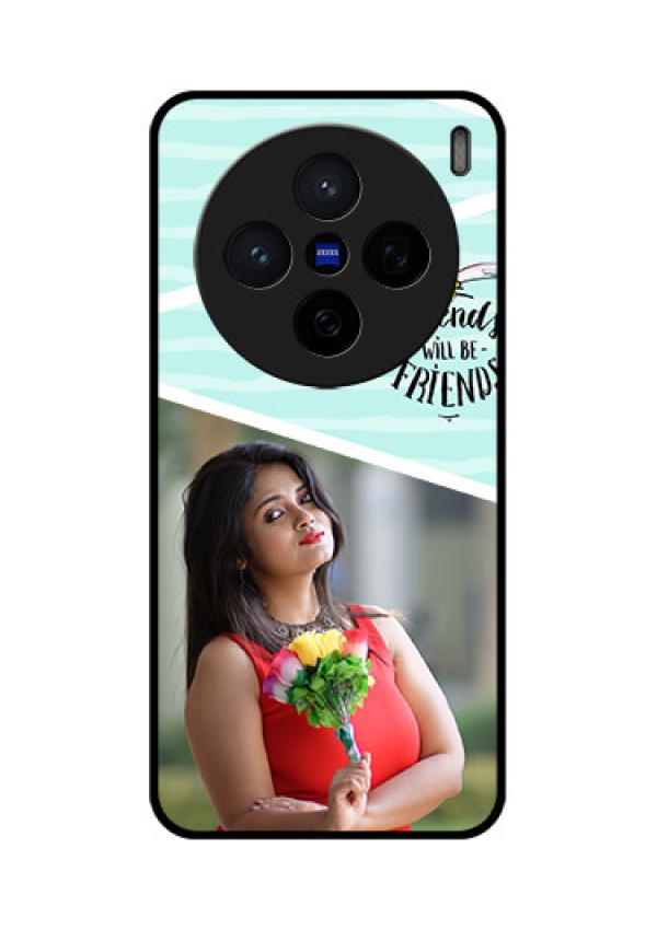 Vivo X200 5G Custom Glass Phone CaseFriends Picture Icon Design