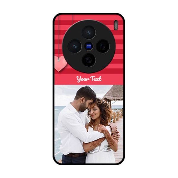Vivo X200 5G Custom Glass Phone CaseValentines Day Design