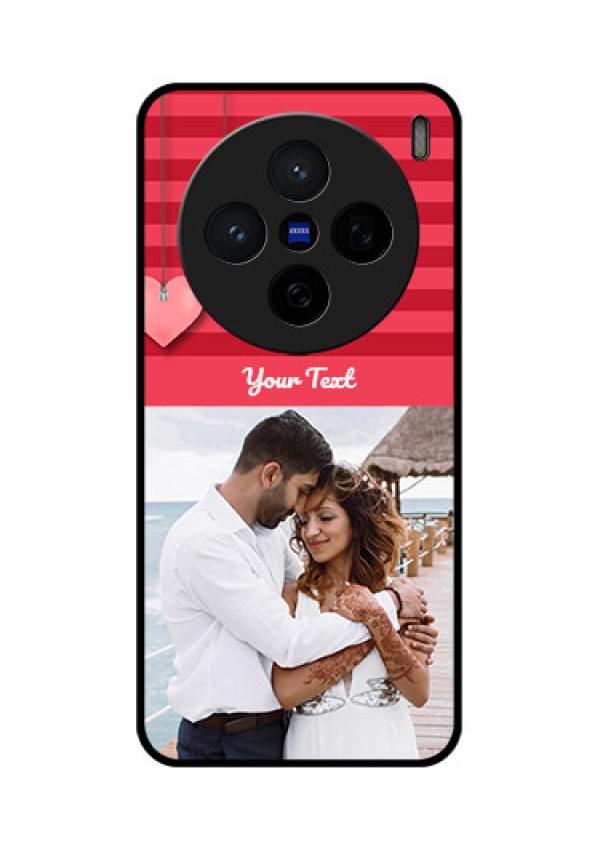 Vivo X200 5G Custom Glass Phone CaseValentines Day Design