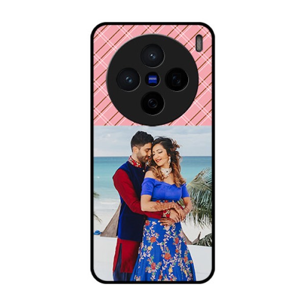 Vivo X200 5G Custom Glass Phone CaseTogether Forever Design