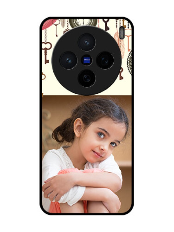 Custom Vivo X200 5G Custom Glass Phone CaseBoho Style Design