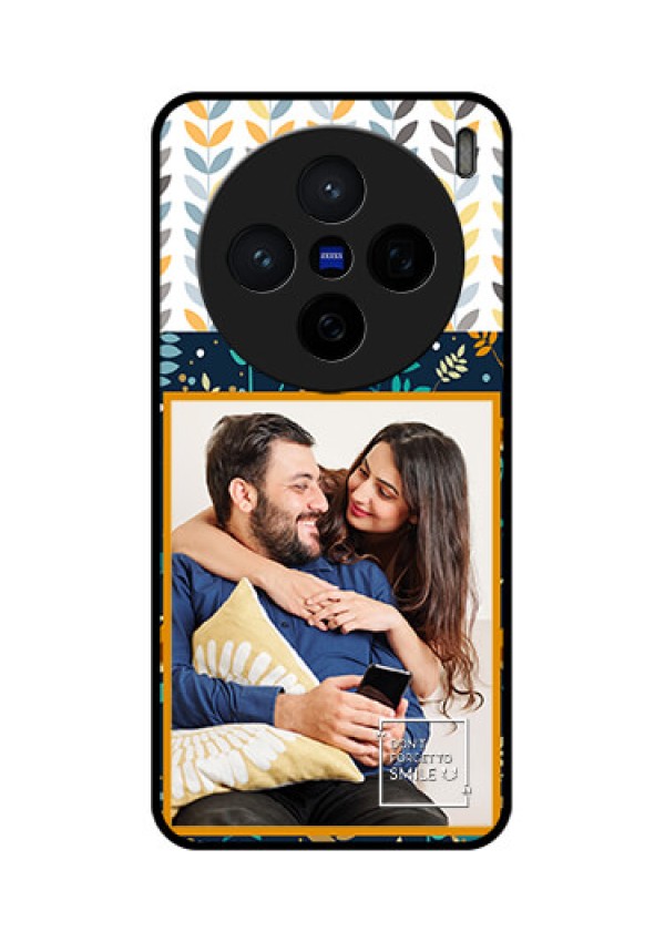 Vivo X200 5G Custom Glass Phone CasePattern Design