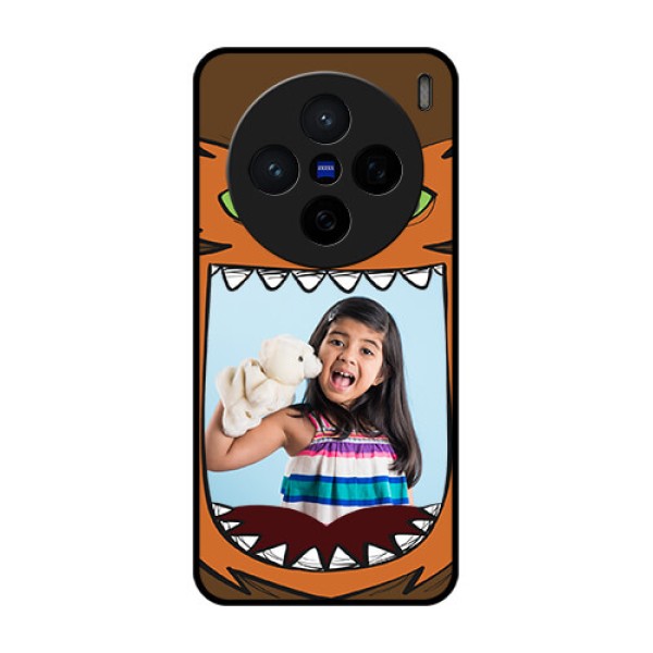 Vivo X200 5G Custom Glass Phone CaseOwl Monster Back Case Design Vivo X200 5G Custom Glass Phone CaseOwl Monster Back Case Design