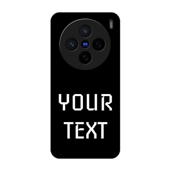 Vivo X200 5G Custom Glass Phone CaseYour Name Design