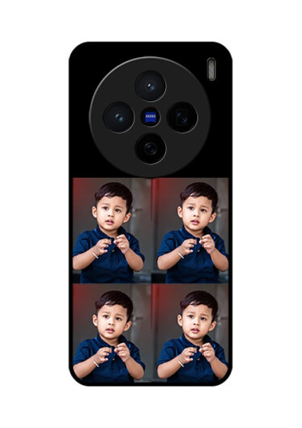 Vivo X200 5G Custom Glass Phone Case4 Image Holder Design