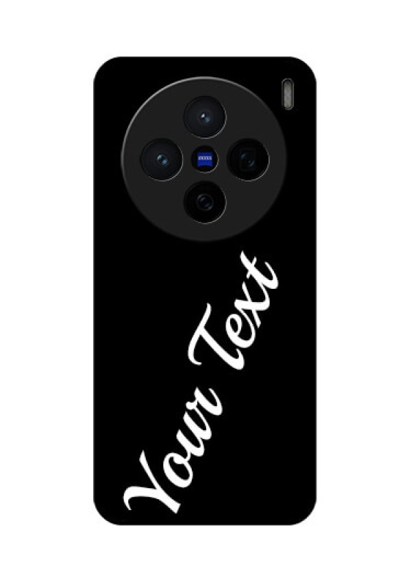 Vivo X200 5G Custom Glass Phone CaseWith Your Name Design
