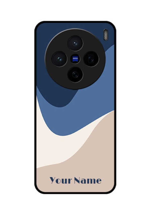 Vivo X200 5G Custom Glass Phone CaseAbstract Drip Art Design