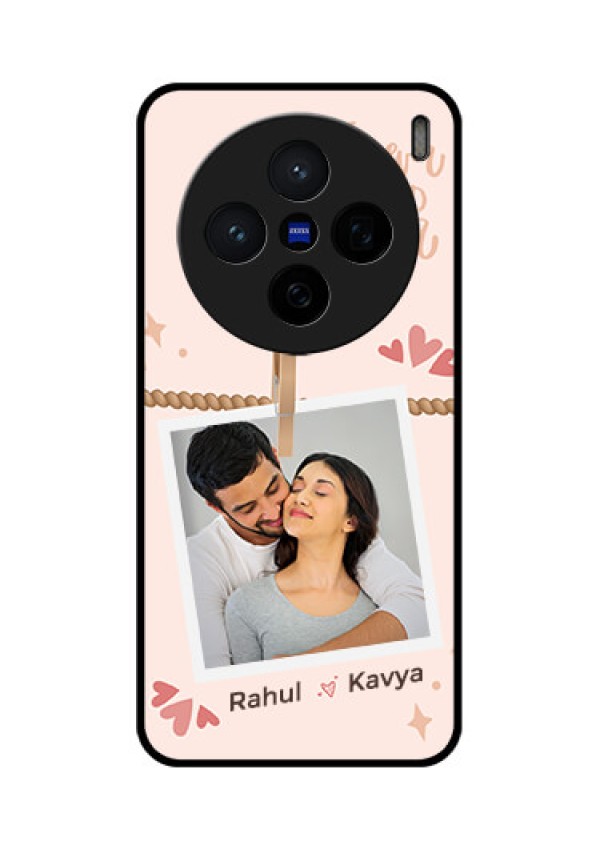 Vivo X200 5G Custom Glass Phone CaseForever And Ever Love Design
