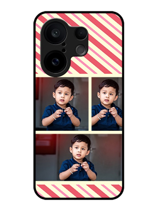 Custom Vivo X200 FE 5G Custom Glass Phone Case - Picture Upload Mobile Case Design