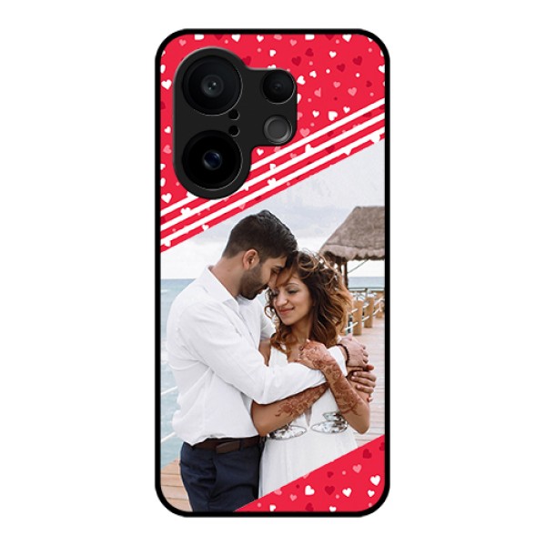 Vivo X200 FE 5G Custom Glass Phone Case - Valentines Gift Design
