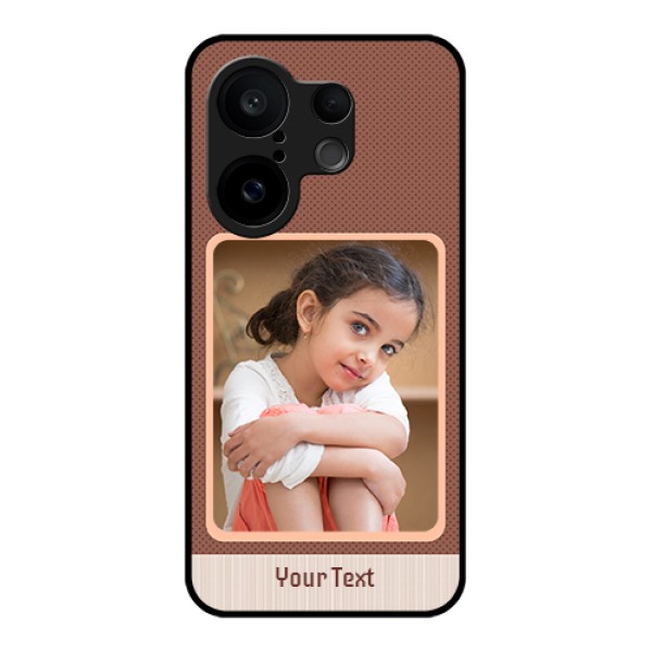 Vivo X200 FE 5G Custom Glass Phone Case - Simple Pic Upload Design