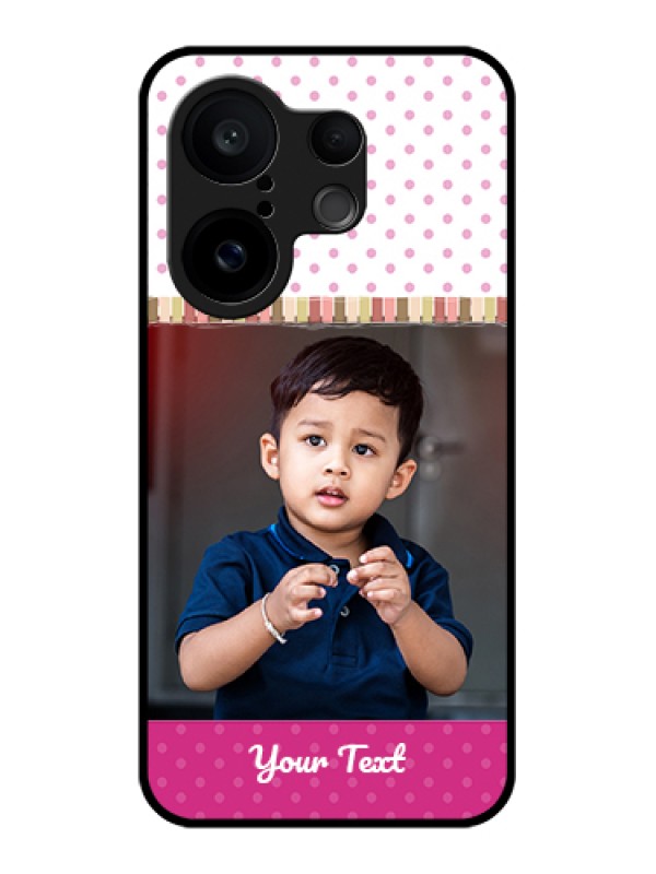 Custom Vivo X200 FE 5G Custom Glass Phone Case - Cute Girls Cover Design