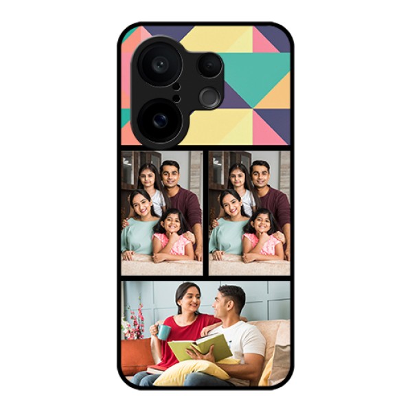 Vivo X200 FE 5G Custom Glass Phone Case - Bulk Pic Upload Design